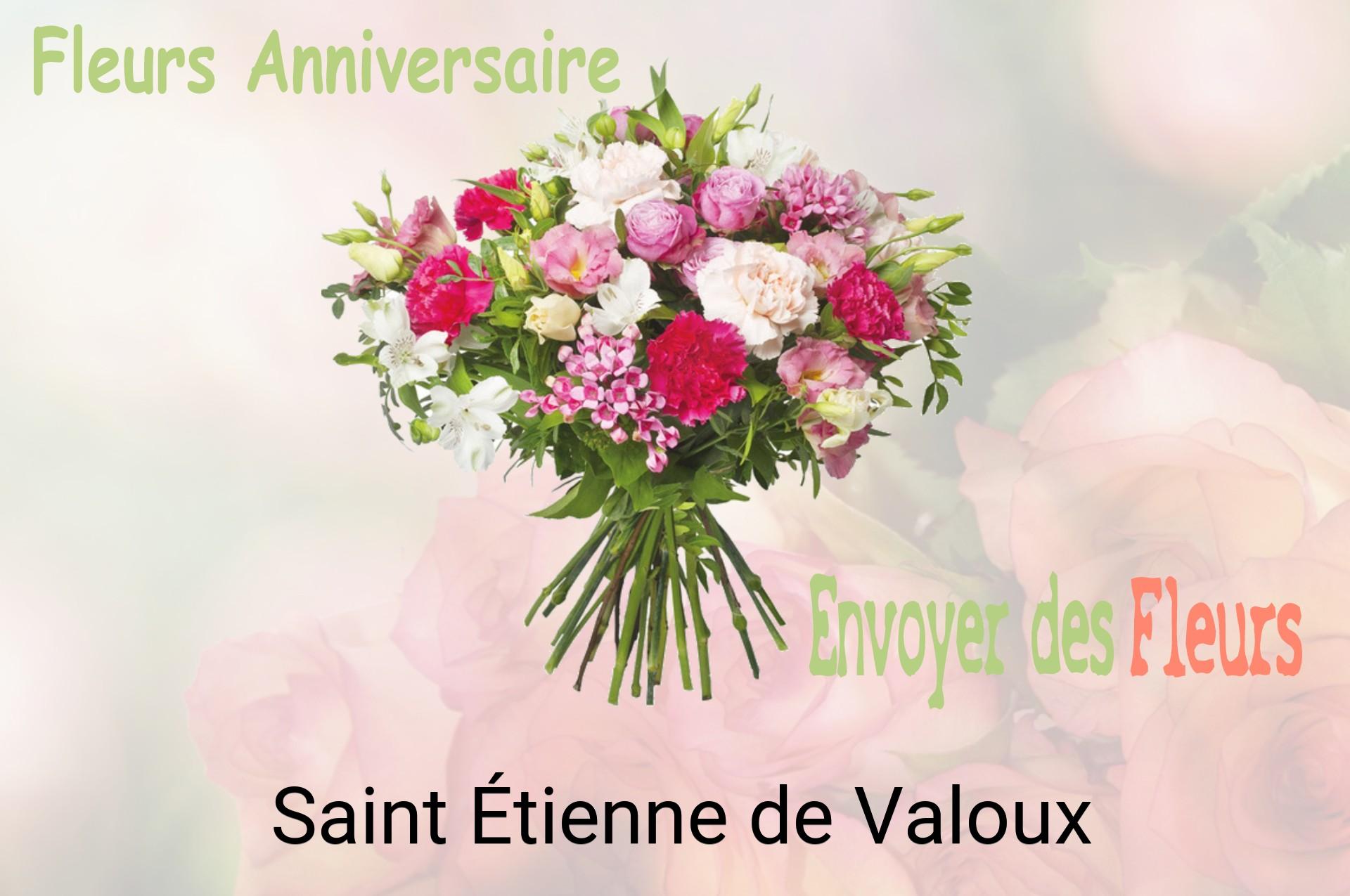 Bouquet de fleurs d’anniversaire livré à Saint-Étienne-de-Valoux