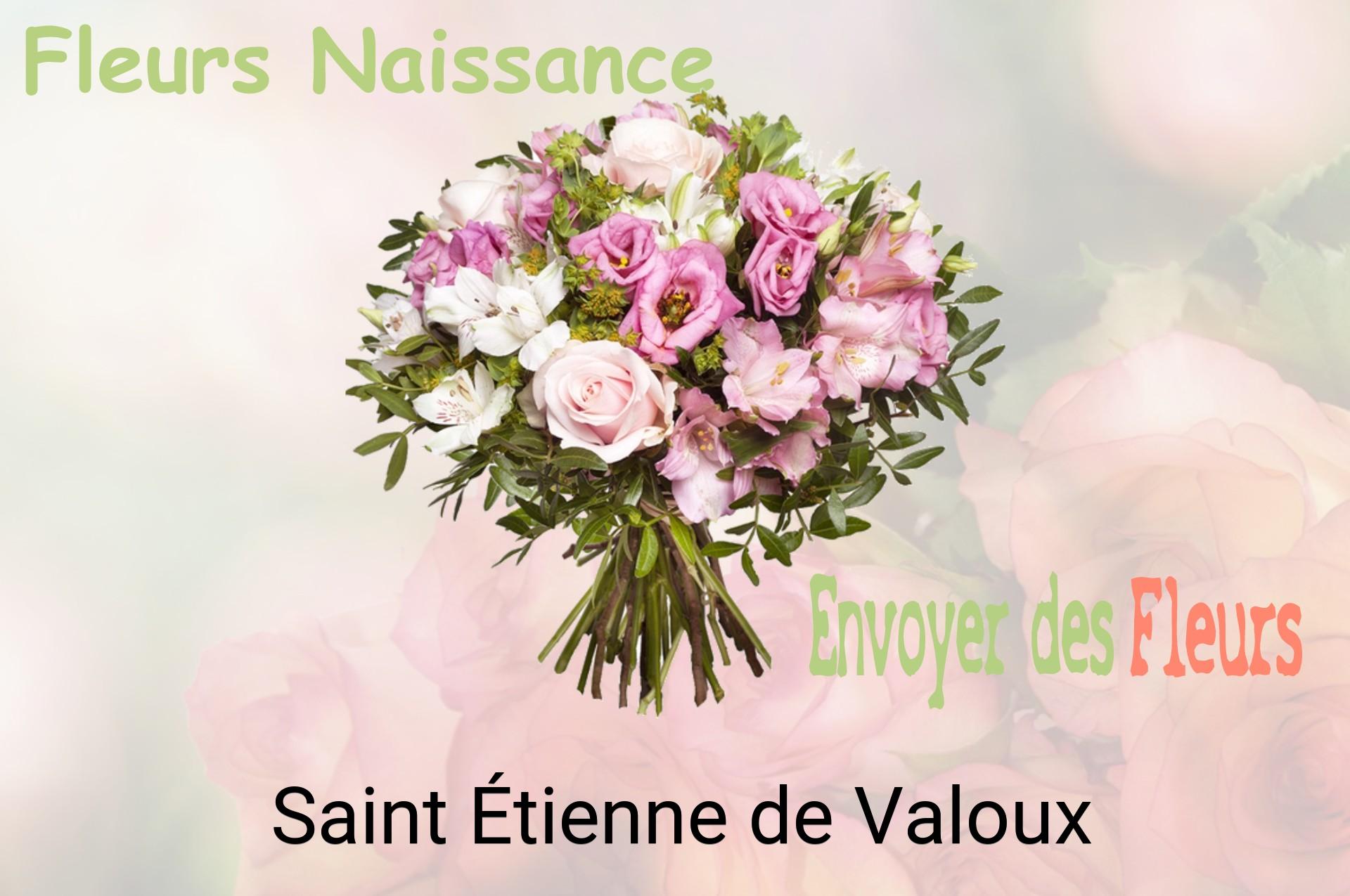 Bouquet de fleurs de naissance livré à Saint-Étienne-de-Valoux