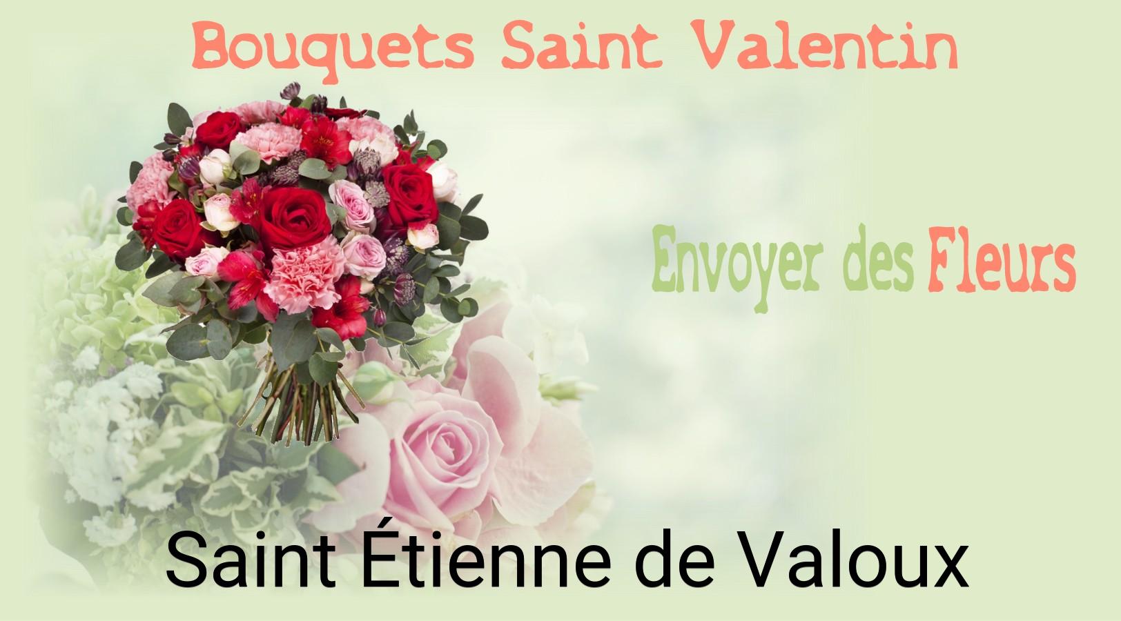 Roses de Saint-Valentin livrées à Saint-Étienne-de-Valoux